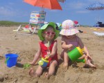Kids on beach